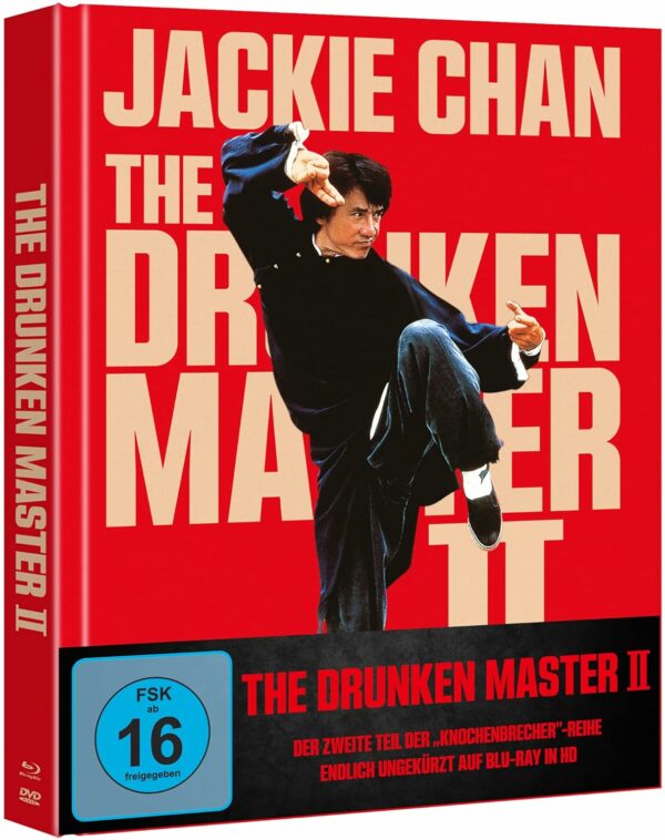 Drunken Master 2 - Mediabook [Blu-ray+DVD]
