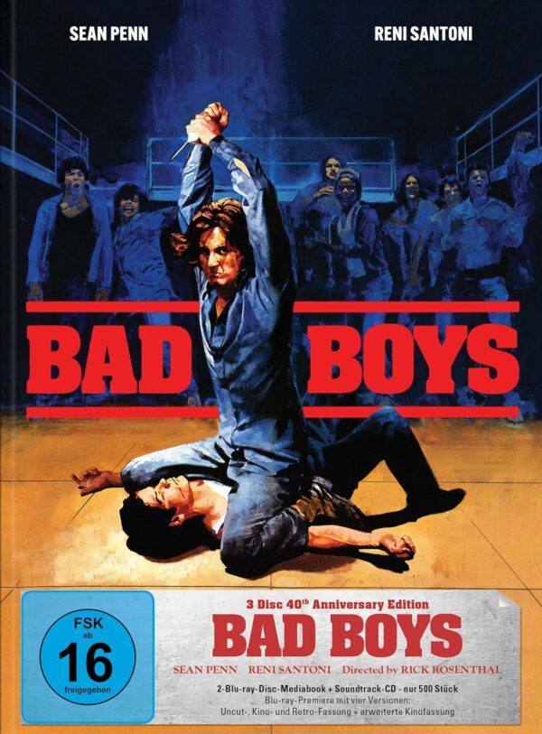 Bad Boys - 40th Anniversary Edition Mediabook [2x BD + Soundtrack] limited 500