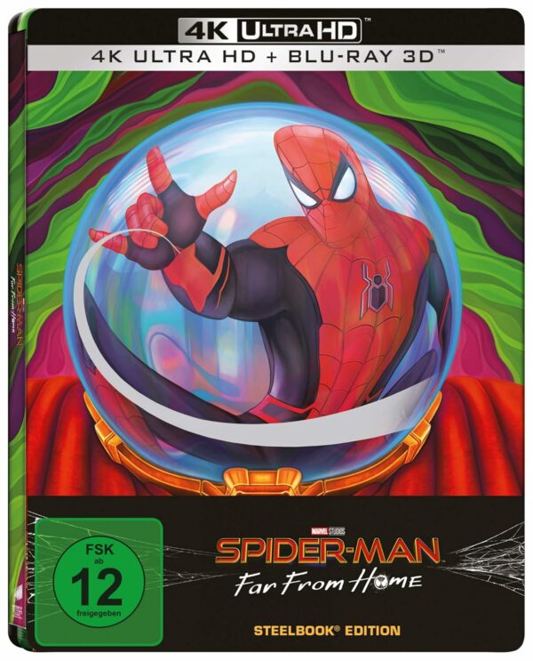 Spider-Man: Far From Home [Limited 3D UHD Steelbook] (Exklusiv)