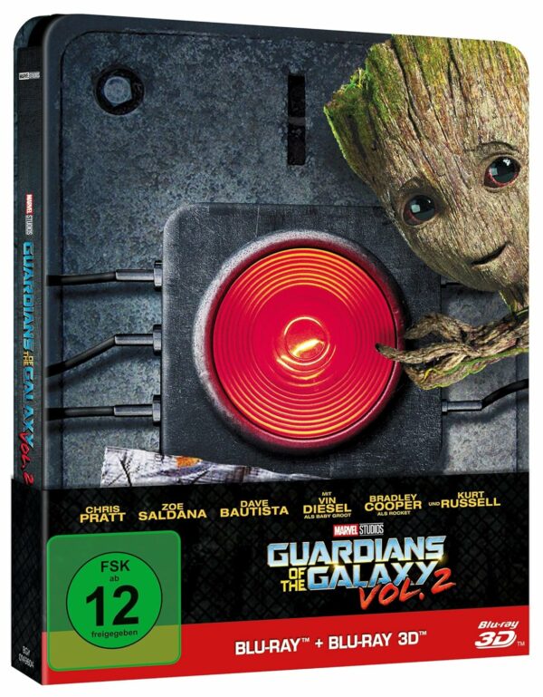 Guardians of the Galaxy Vol. 2 - 2D & 3D Steelbook Edition [3D Blu-ray] [Limited Edition]
